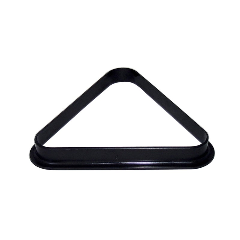 Hathaway Pool Table Triangle Rack â€“ Durable Plastic Billiard Ball Racking Frame for 2.25-in Regulation Billiards Balls â€“ Smooth Molded Design â€“ 12.25-in, Black - Image 1